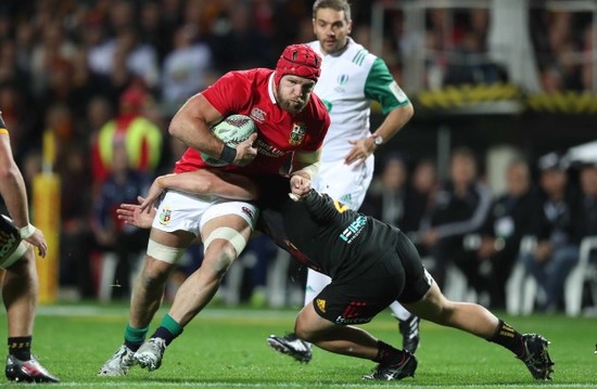 James Haskell with Dominic Bird