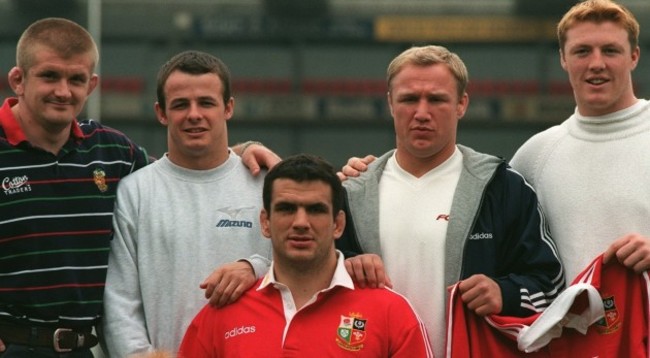 RUGBY UNION  British Lions Tour photocall Leicester