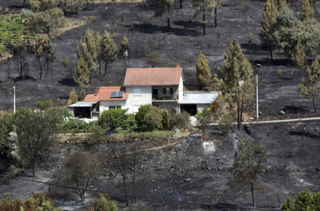 APTOPIX Portugal Forest Fires