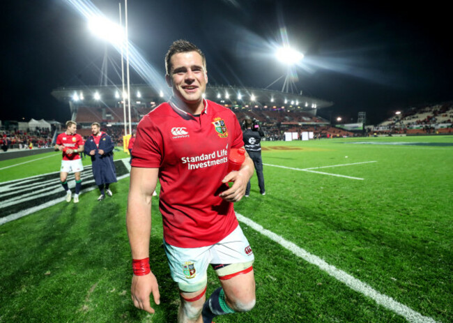 CJ Stander celebrates winning