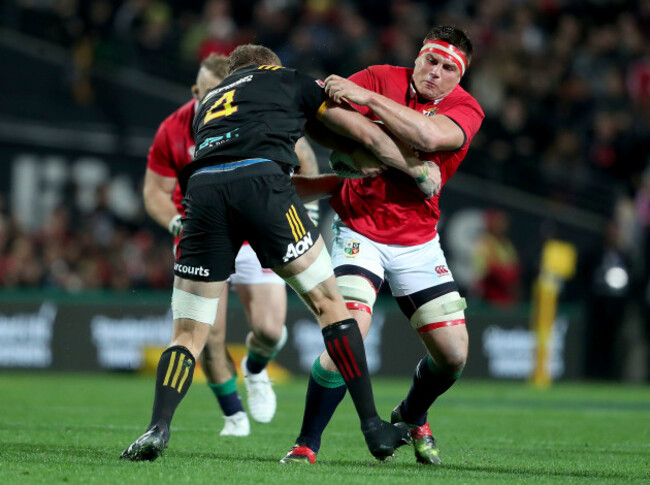 CJ Stander with Dominic Bird
