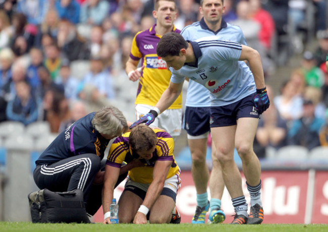 Diarmuid Connolly with Brian Malone