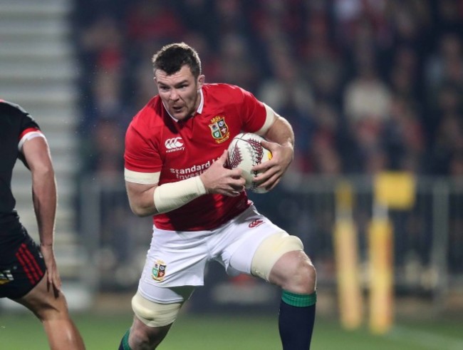 British and Irish Lions Peter O&rsquo;Mahony