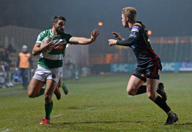 Tito Tebaldi runs in a try 2017