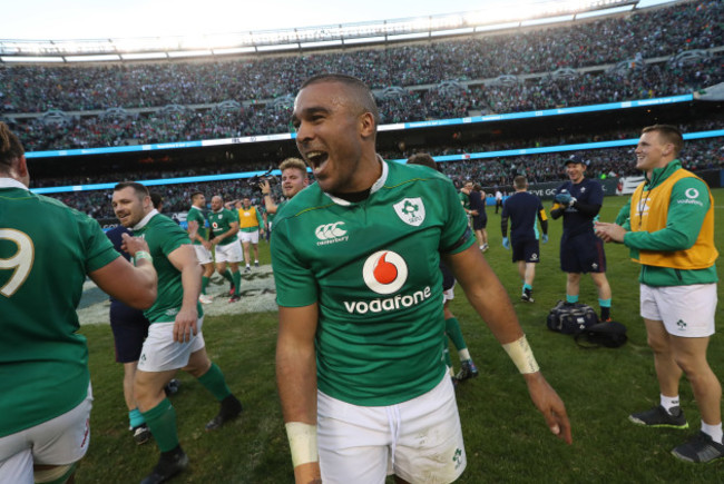 Ireland’s Simon Zebo