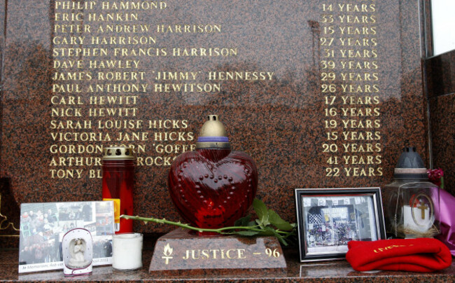 Hillsborough memorial