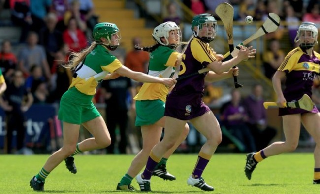 Joanne Dillon with Grace Teehan and Aisling Brennan