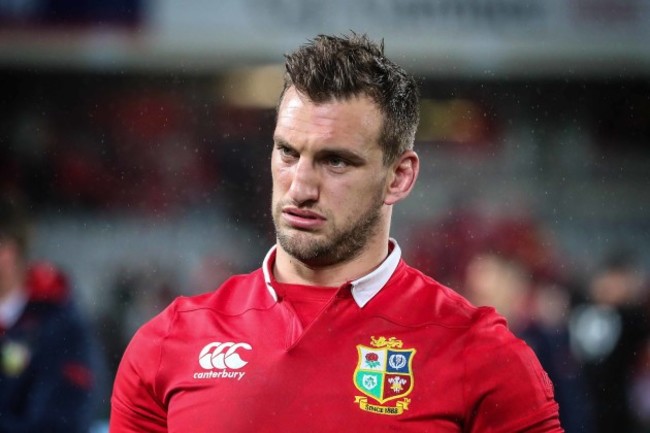 Sam Warburton dejected