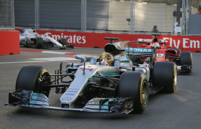 Azerbaijan F1 GP Auto Racing