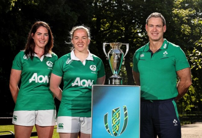 Nora Stapleton, Niamh Briggs and Tom Tierney