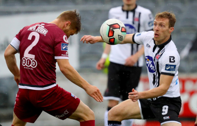 David McMillan with Colm Horgan