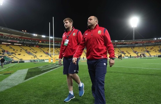 Iain Henderson and Rory Best