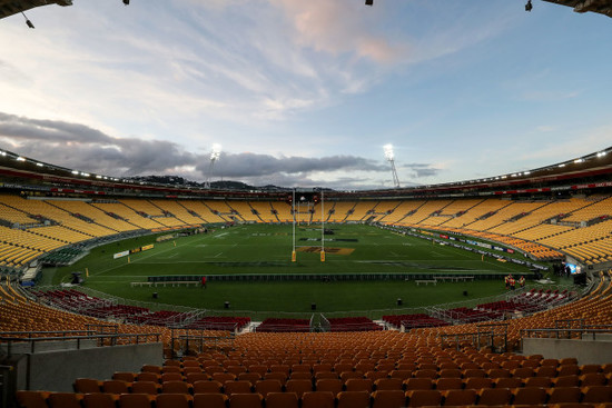 A view of Westpac Stadium