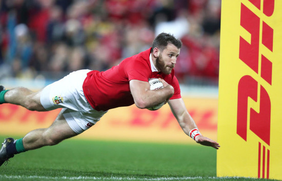 Tommy Seymour scores their first try