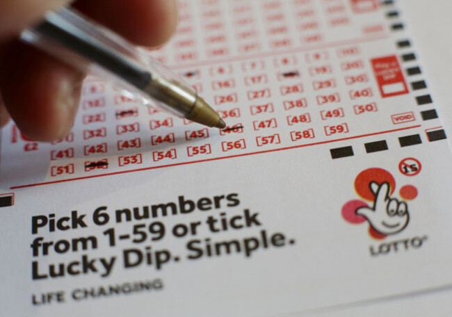 National Lottery ticket sales