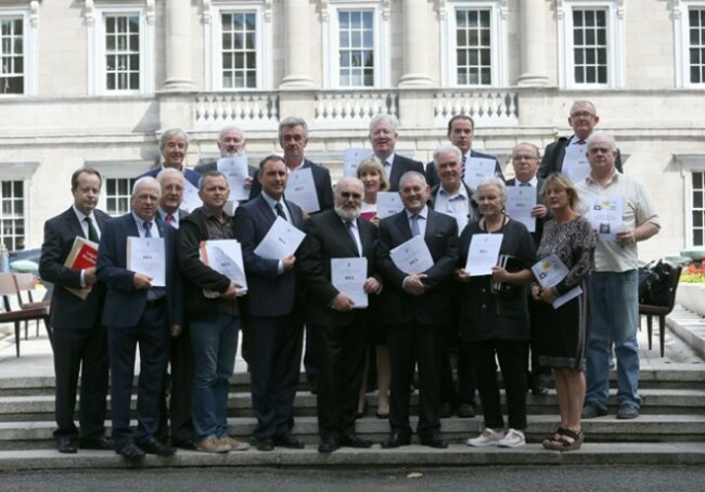 Right2Homes press Conference Getting Behind The Bill, At Leinster House.