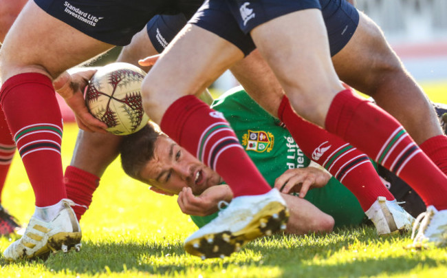 British and Irish Lions Sean O'Brien during the training