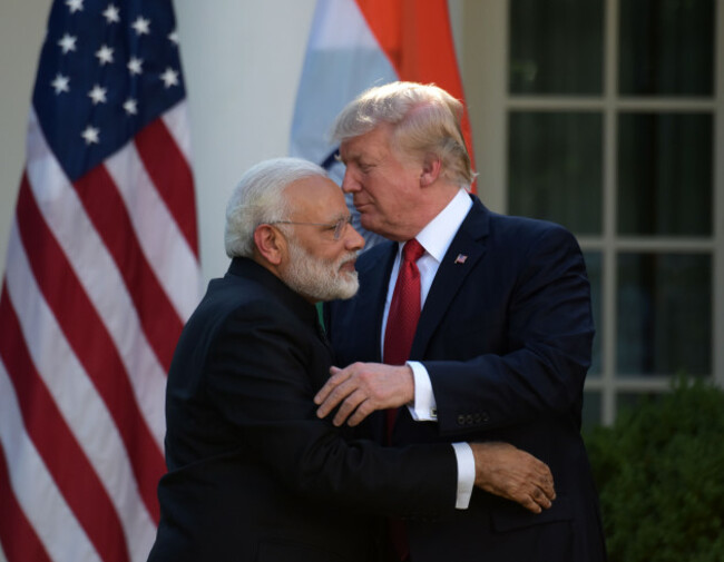 U.S.-WASHINGTON D.C.-INDIA-MODI-VISIT-TRUMP