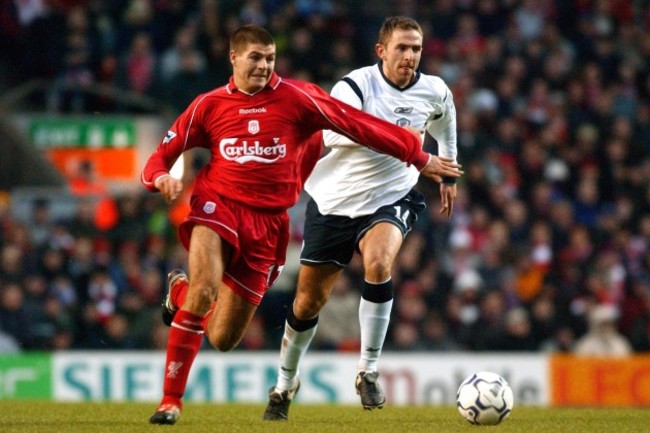 Soccer - FA Barclaycard Premiership - Liverpool v Bolton Wanderers