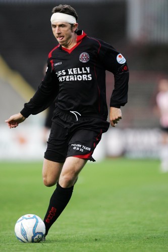 Player and Manager Gareth Farrelly