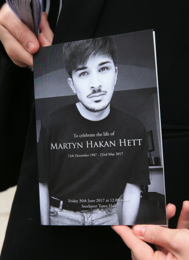 Martyn Hett funeral