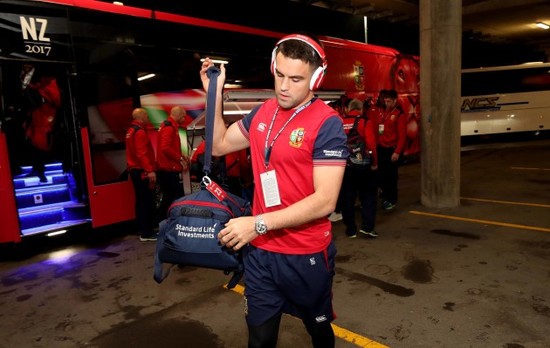 Conor Murray arrives