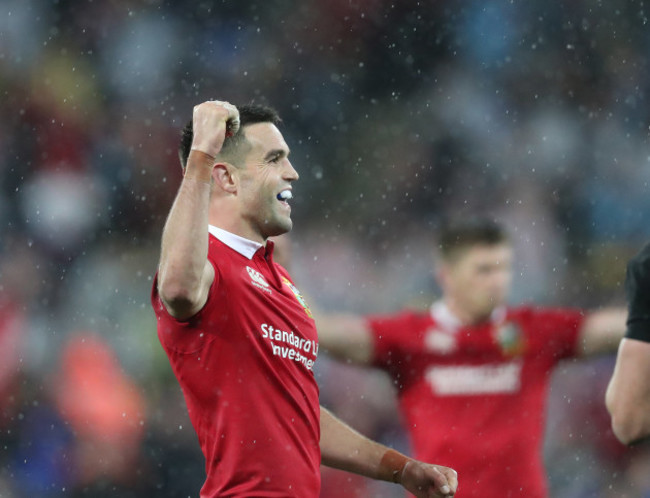 Conor Murray celebrates winning