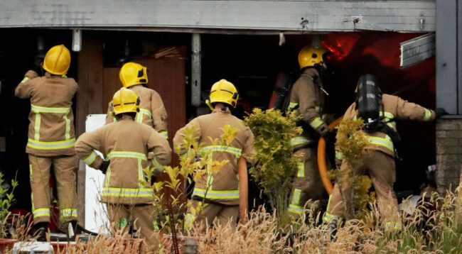 Kennedy Way industrial estate fire