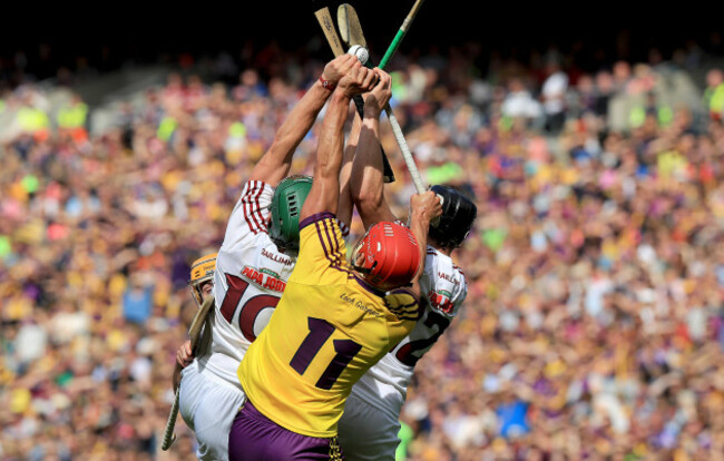 A view of the action