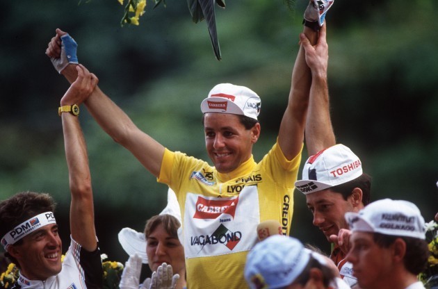 Stephen Roche wins the Tour de France 1987