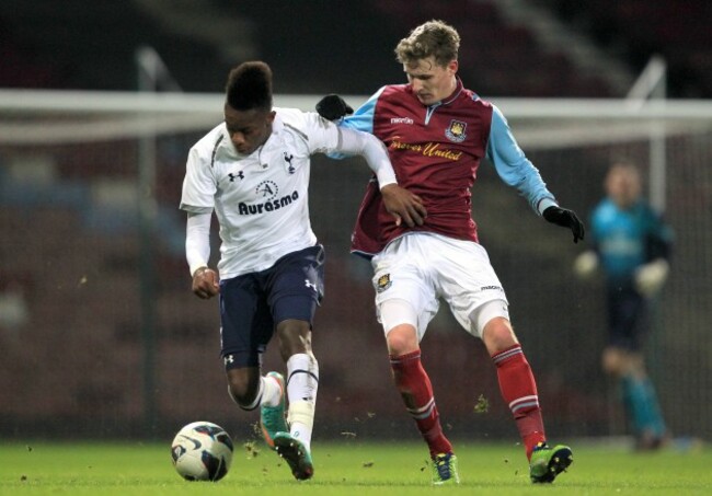 Soccer - FA Youth Cup - Fourth Round - West Ham United v Tottenham Hotspur - Upton Park