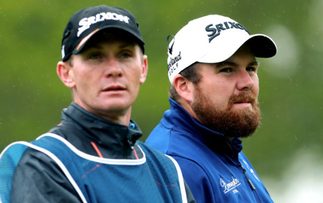 Dermot Byrne and Shane Lowry