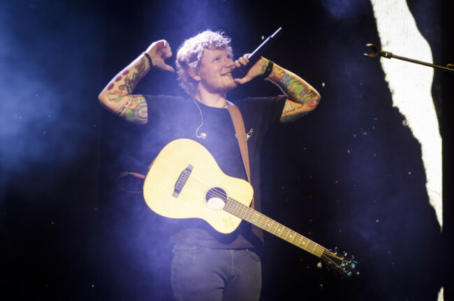 Ed Sheeran Capital gig - London