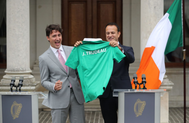 Justin Trudeau Ireland visit