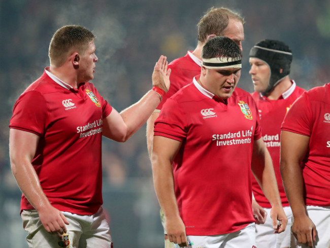 Tadhg Furlong and Jamie George