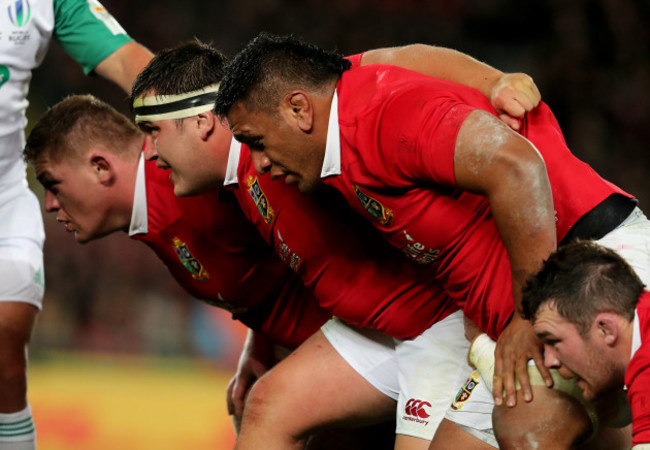 Tahg Furlong, Jamie George and Mako Vunipola