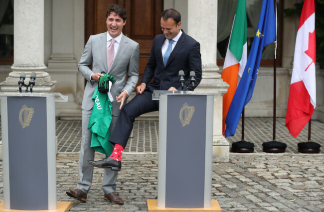 Justin Trudeau Ireland visit