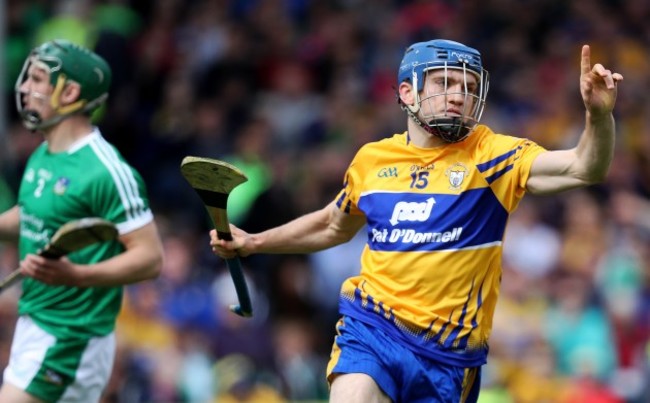 Shane O'Donnell celebrates scoring a goal