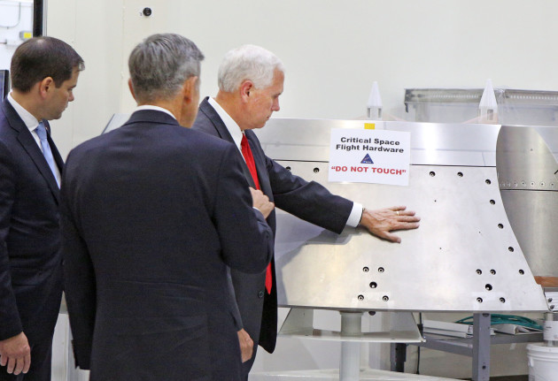 VP Pence Tours Kennedy Space Center - Cape Canaveral