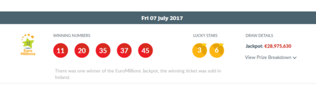 national lottery