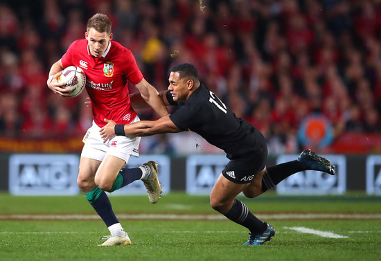 Liam Williams with Ngani Laumape