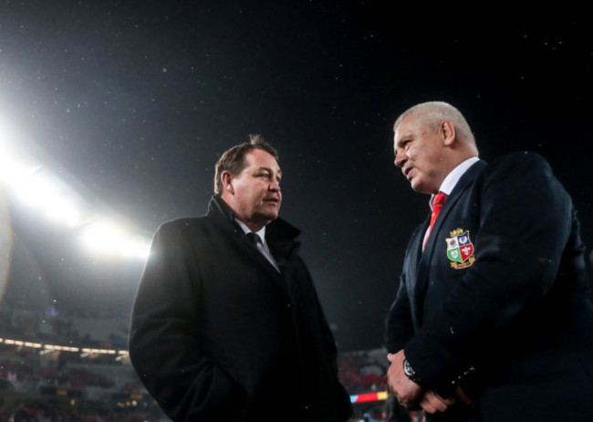 Steve Hansen and Warren Gatland