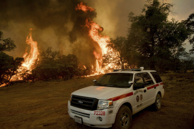 California Heat Wildfires