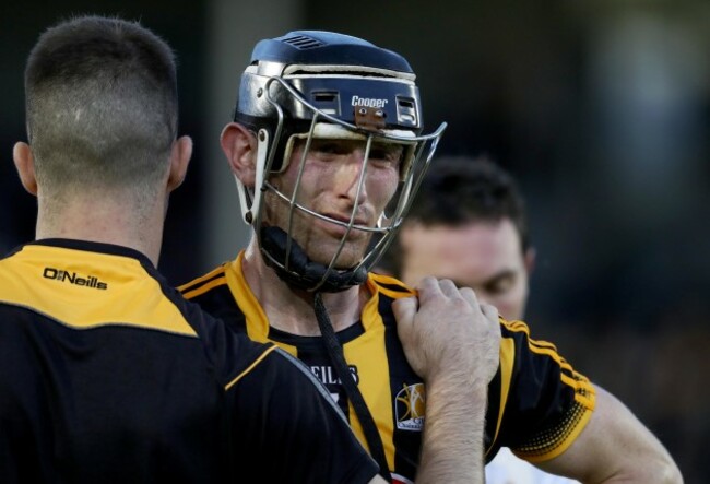 Joe Lyng dejected after the game