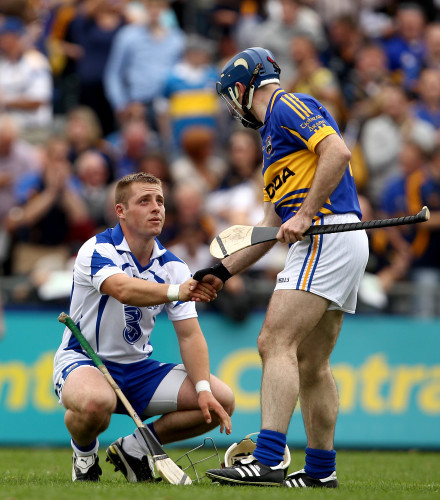 Noel Connors consoled by Eoin Kelly