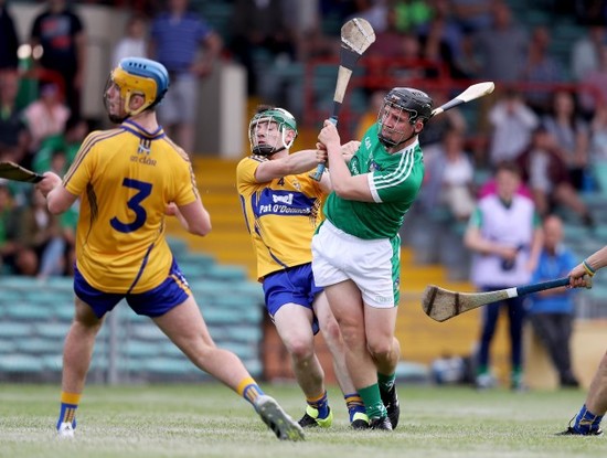 Peter Casey scores a goal