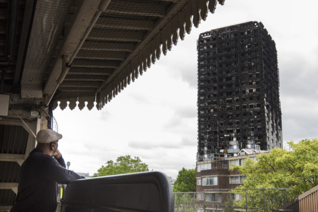 Grenfell Tower 4 weeks on - London