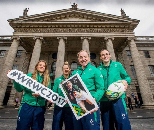 Ashleigh Baxter, Alison Miller, Niamh Briggs and Hannah Tyrrell