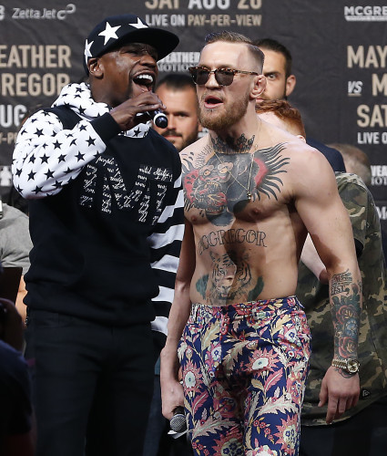 Boxing: Mayweather vs McGregor-World Tour