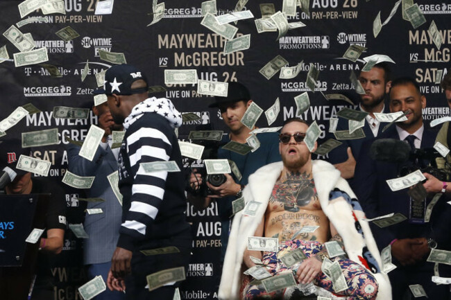 Boxing: Mayweather vs McGregor-World Tour